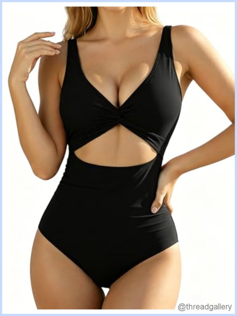 Halter Triangle Bikini Set V Neck Tie Back Side Tie Bottoms Swimwear Beach
